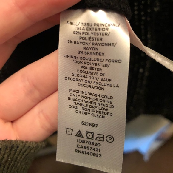 NWT LOFT Textured Velvet Belted Midi Dress - Picture 9 of 9